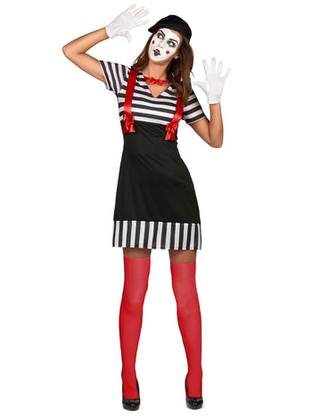 MIME Woman Costume