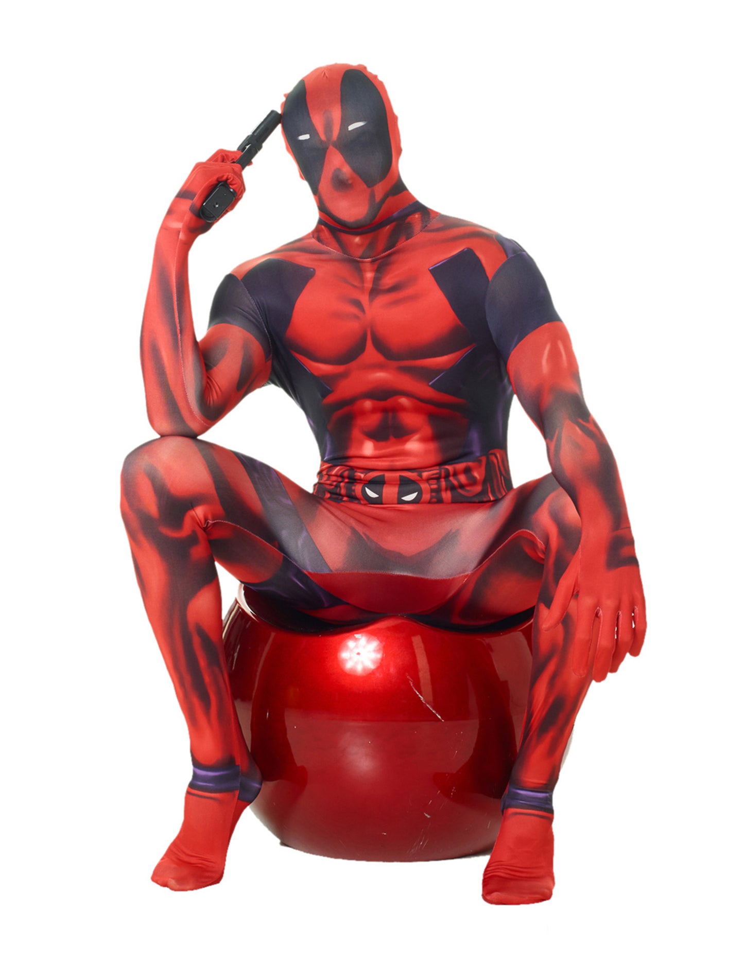 Klasické převleky Deadpool pro dospělé morphsuits