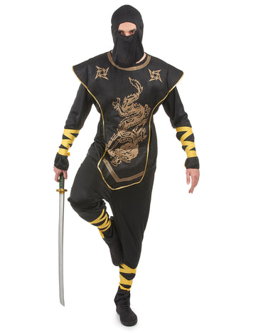 Ninja kostým Golden Dragons