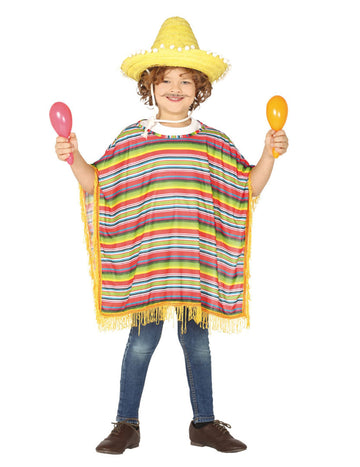 Mexický dětský kostým Poncho