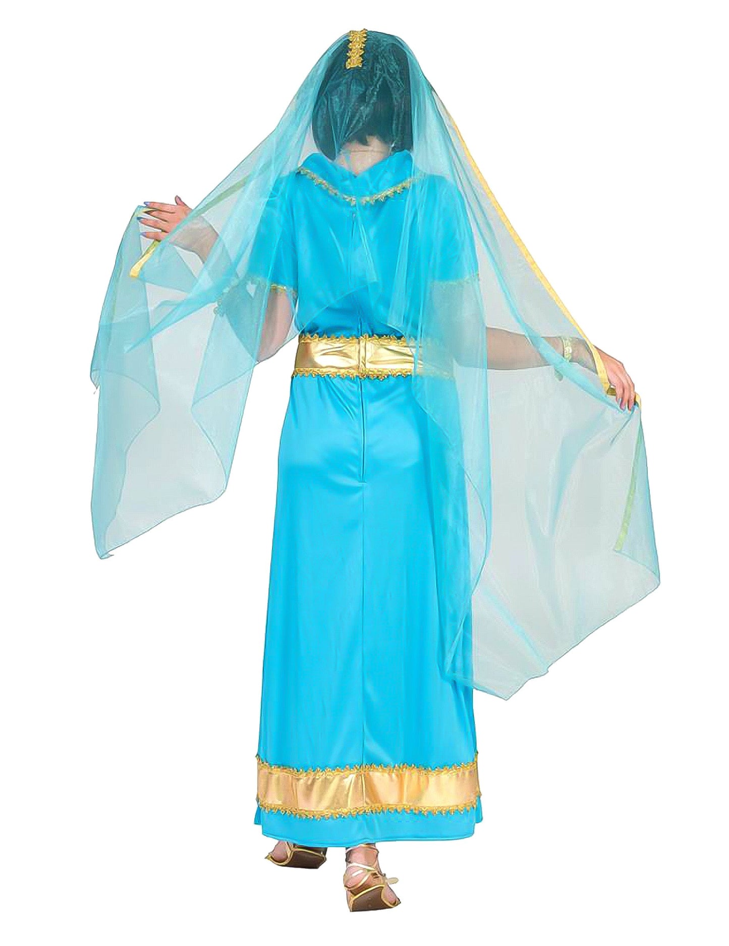 Blue Bollywood Princess Costume Woman