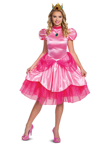 Princezna Peach Nintendodeluxe Woman Costume