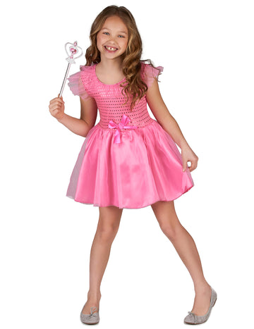 Princezna Pillette Princess Pink Girl Costume