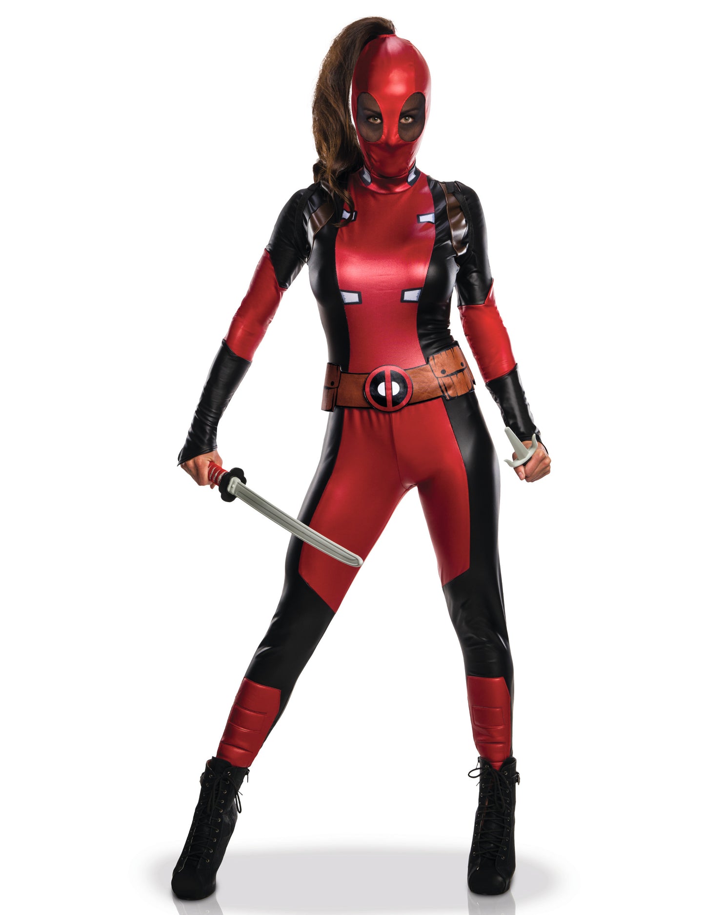 Sexy přestrojení Lady Deadpool Woman