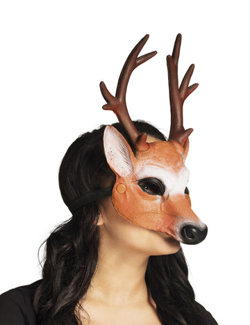 Half Adult Doe Mask