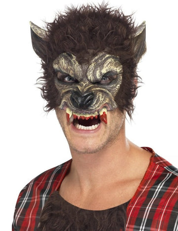 Half Loup Garou Adult Mask