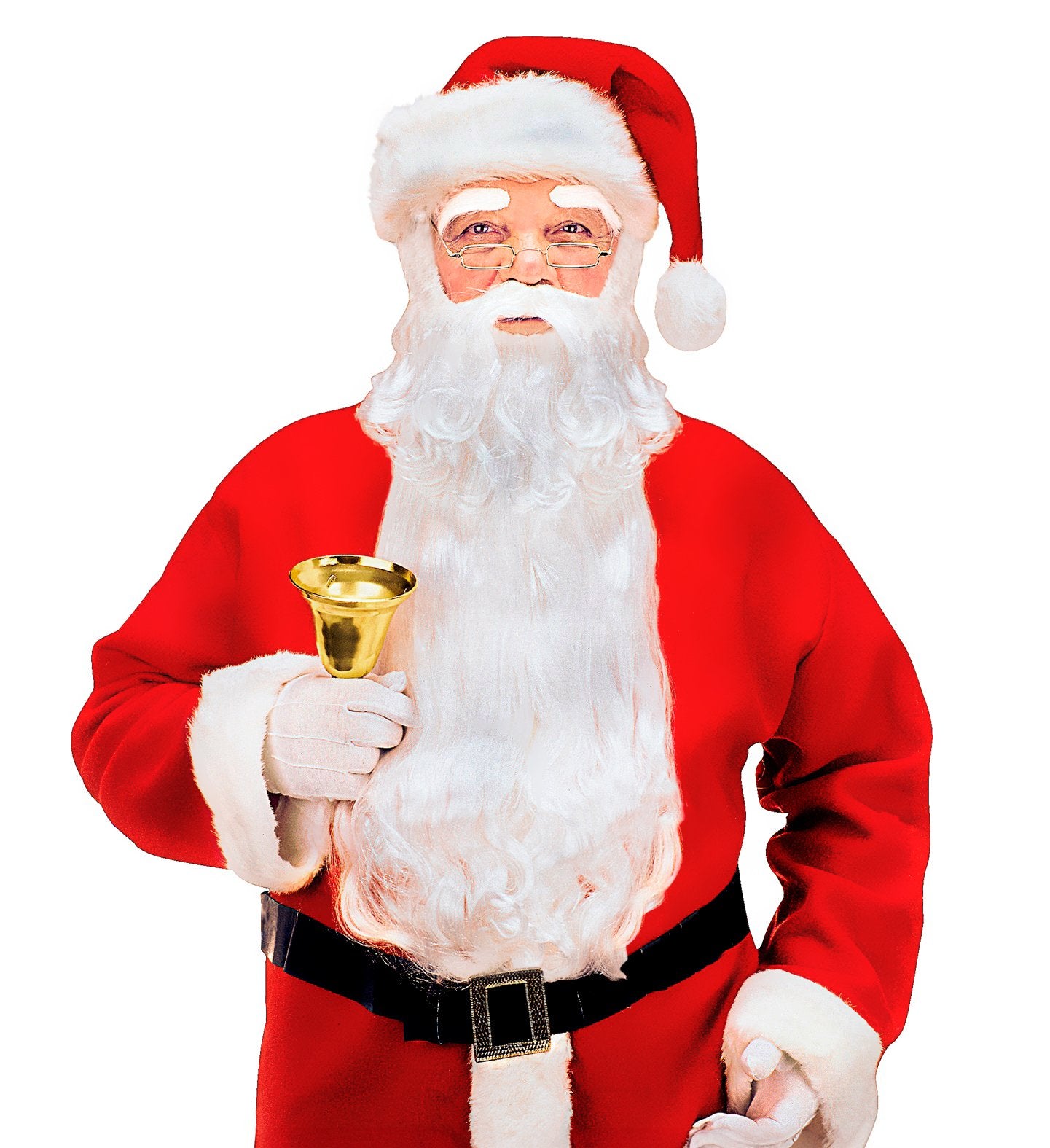 Vousy velkého dospělého Santa Clause