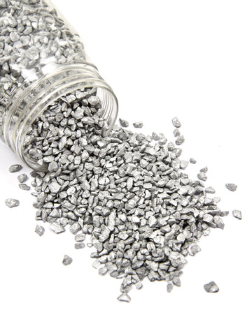 400 Gr Silver Colored Gravel