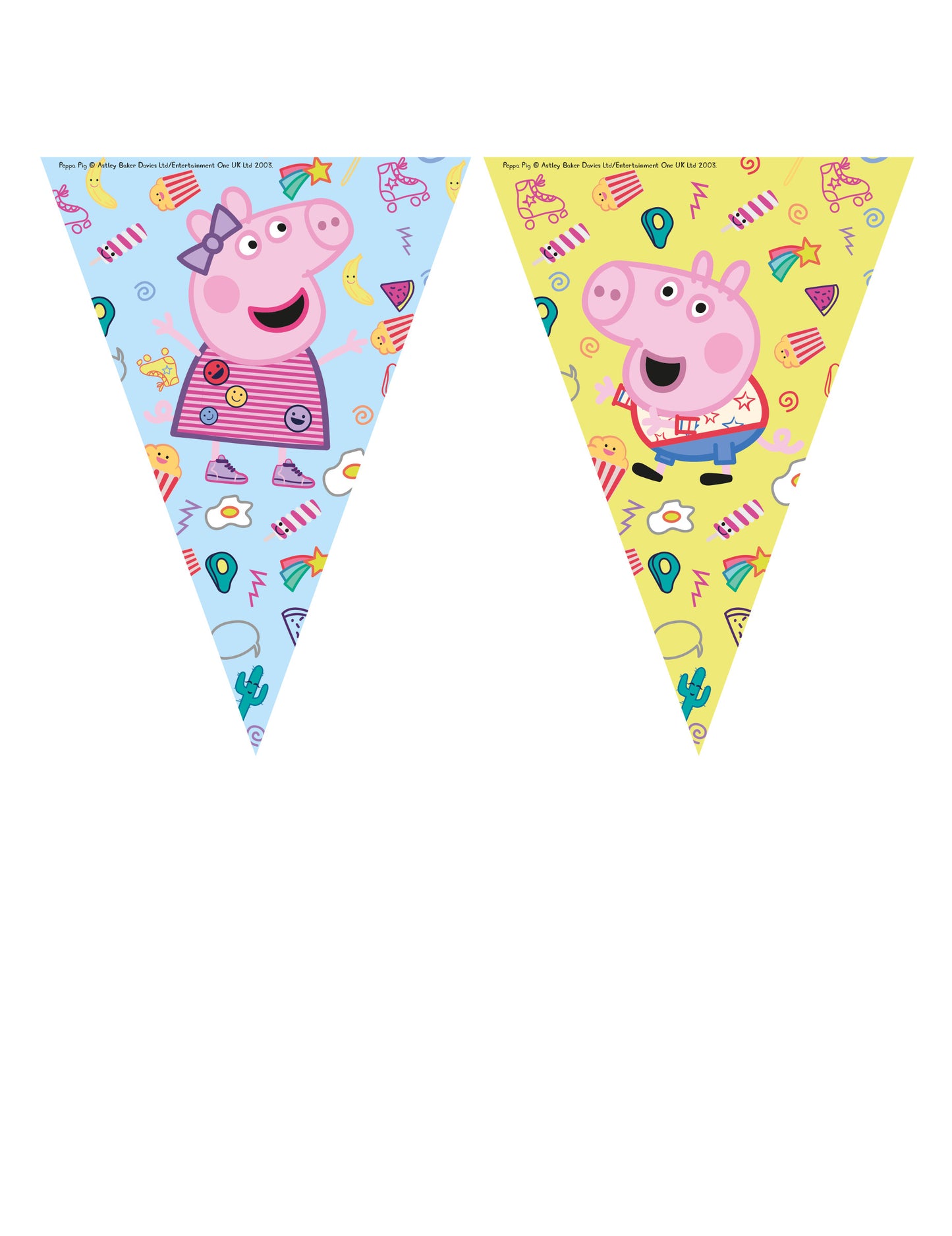 Věnec 9 Pennants Peppa Pig