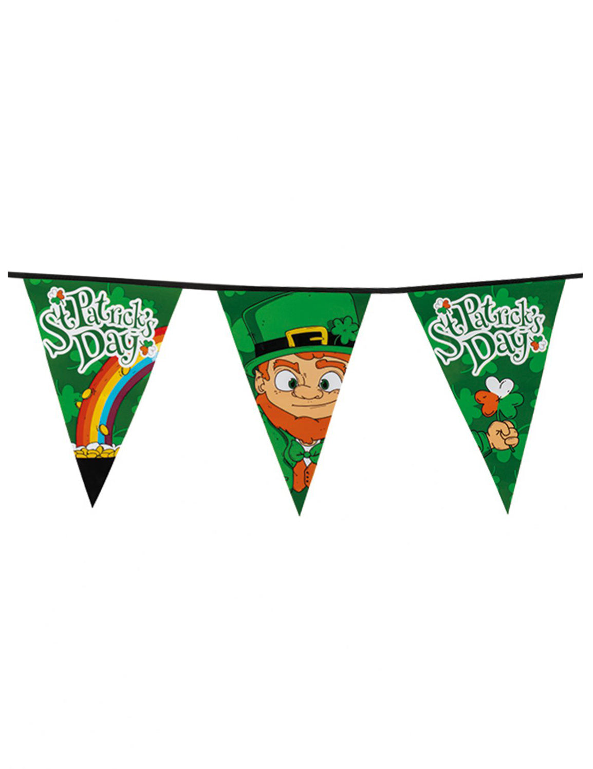 Garland in Pennants 8 m s Saint Patrick