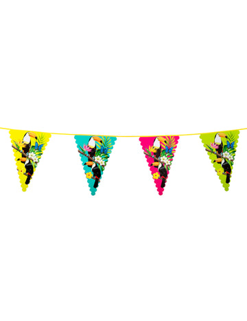 Toucan Plastic Flags 45 x 30 cm 6 m