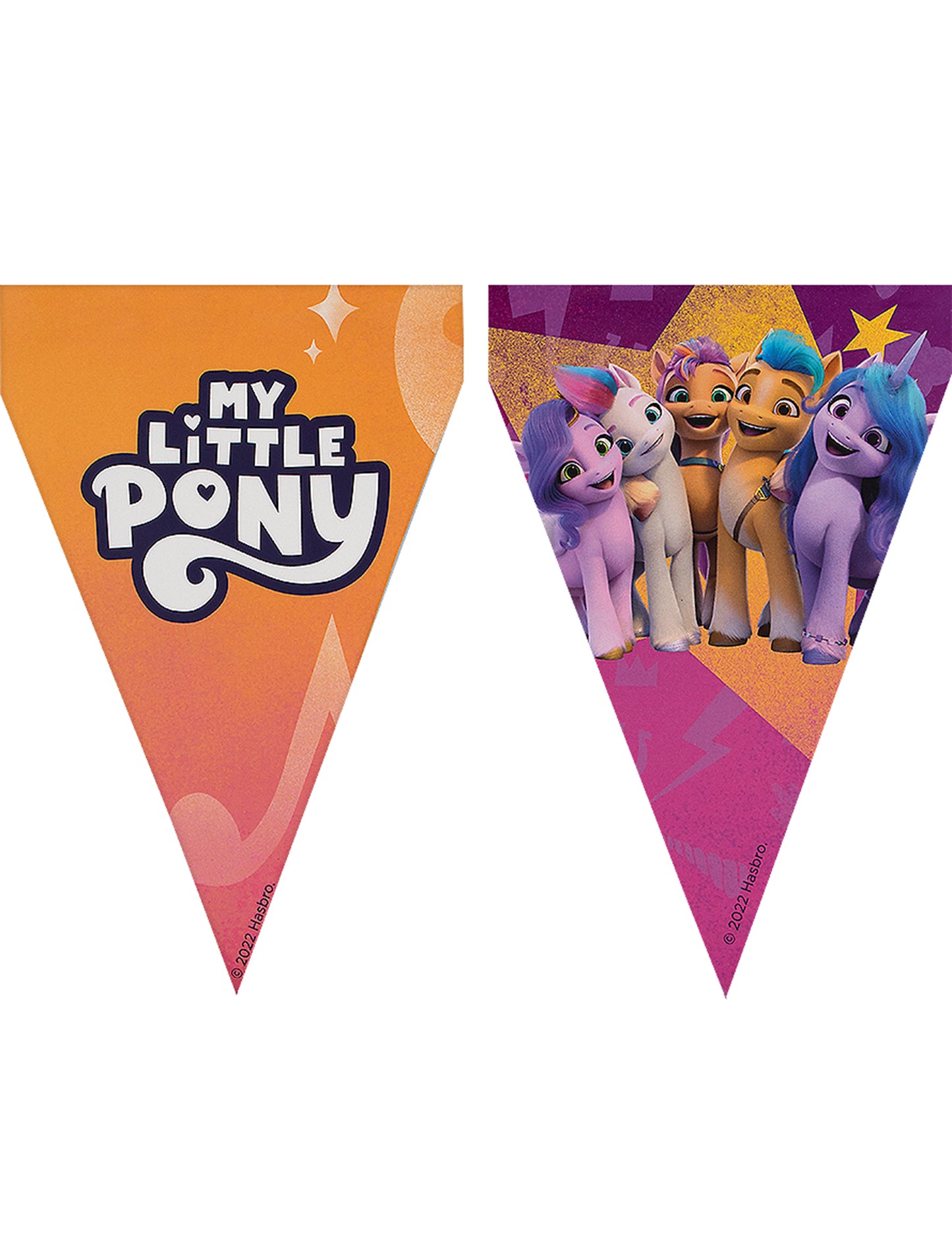 Věnec s vlajkou My Little Pony 3m