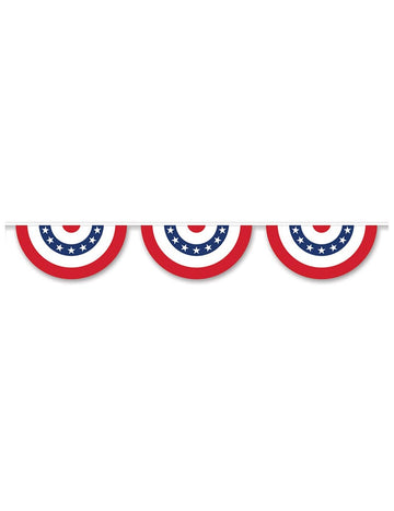 Semi -Circle USA Plastic Garland 3,66 m