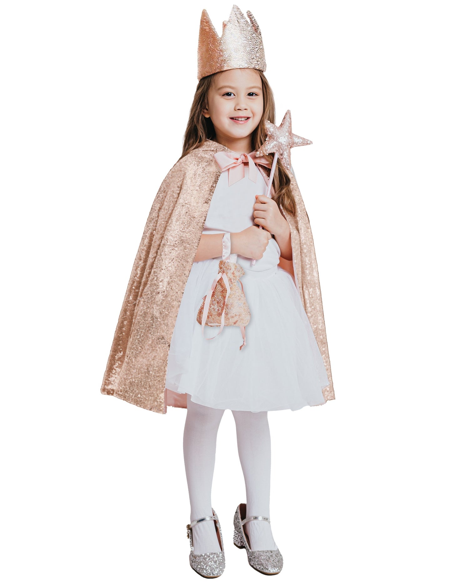 Kit Cape a Princess Rose Gold Dětská princezna