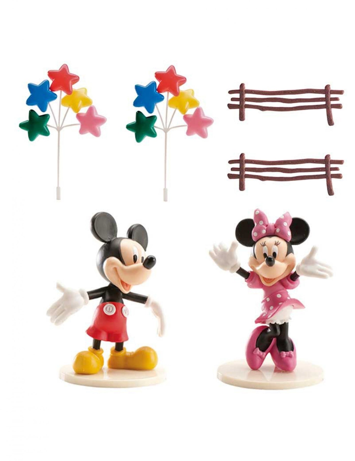 Kit Mickey a Minnie Cake Decoration