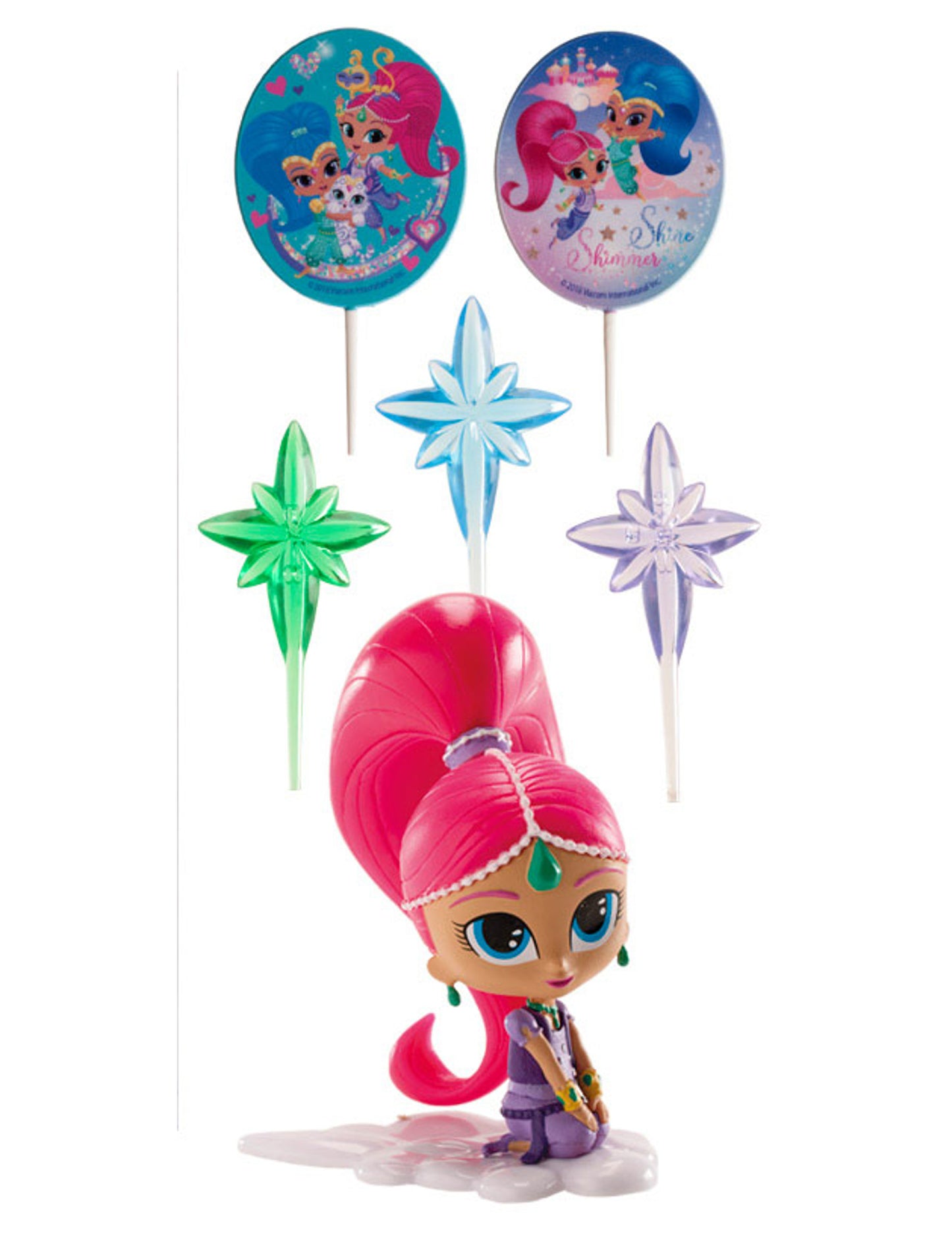 Shimmer a Shine 8 cm Decoration Kit