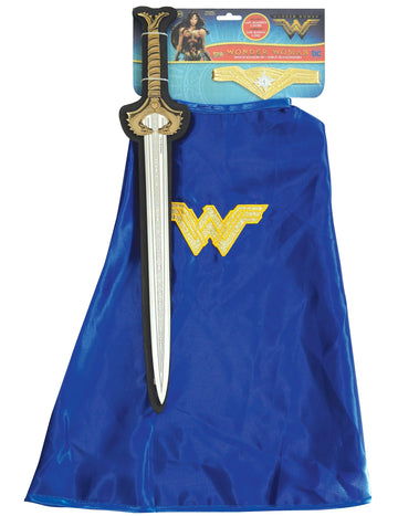 Kitská sada a Wonder Woman Girl Cape