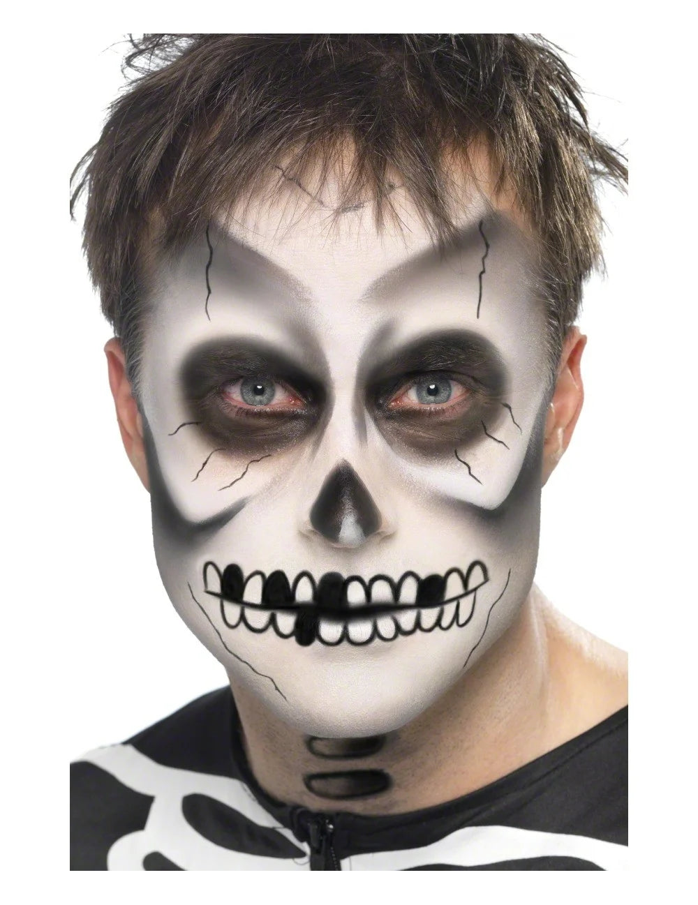 Halloween dospělý kosterní make -up souprava