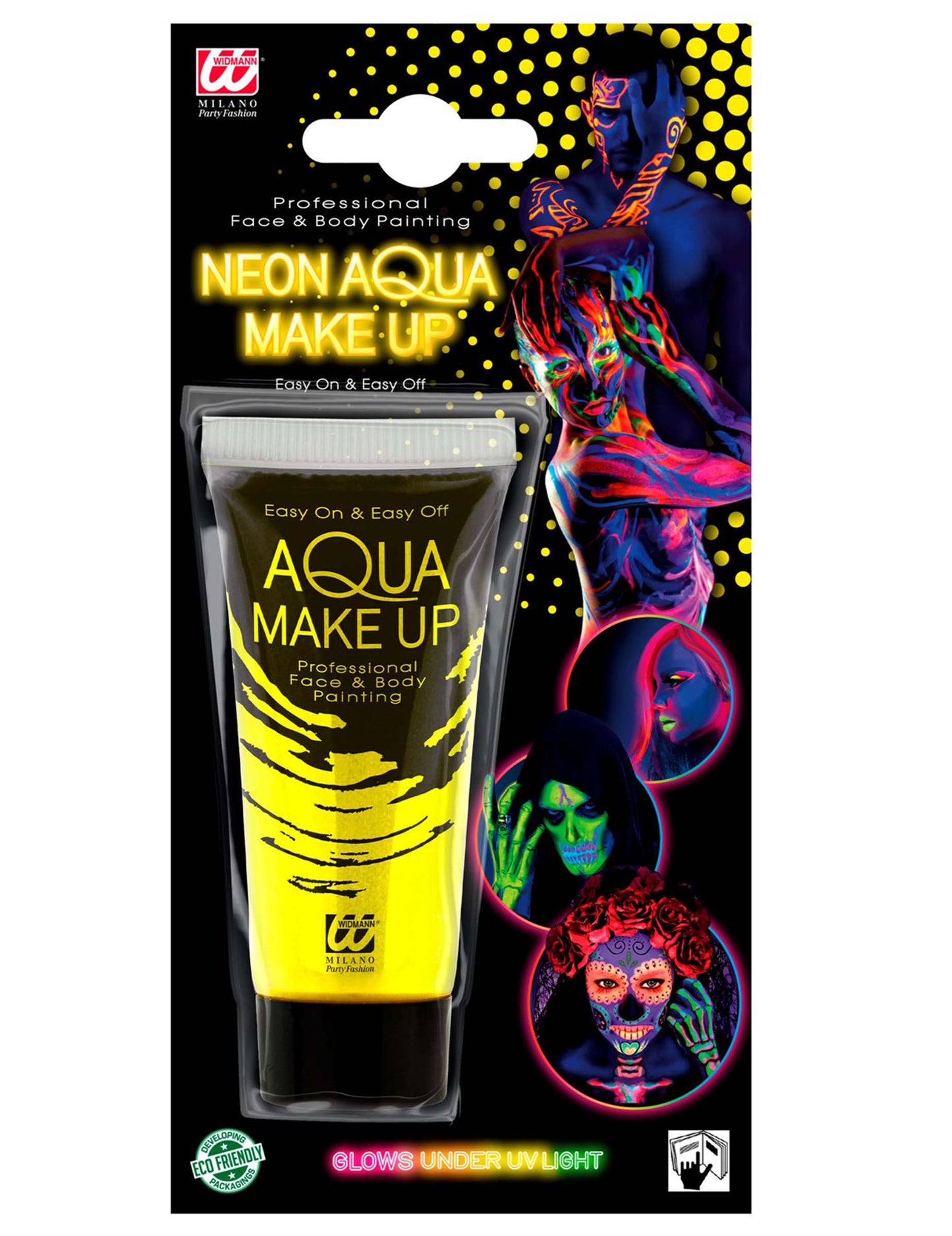 Fluo žlutý neonový make -up 30 ml