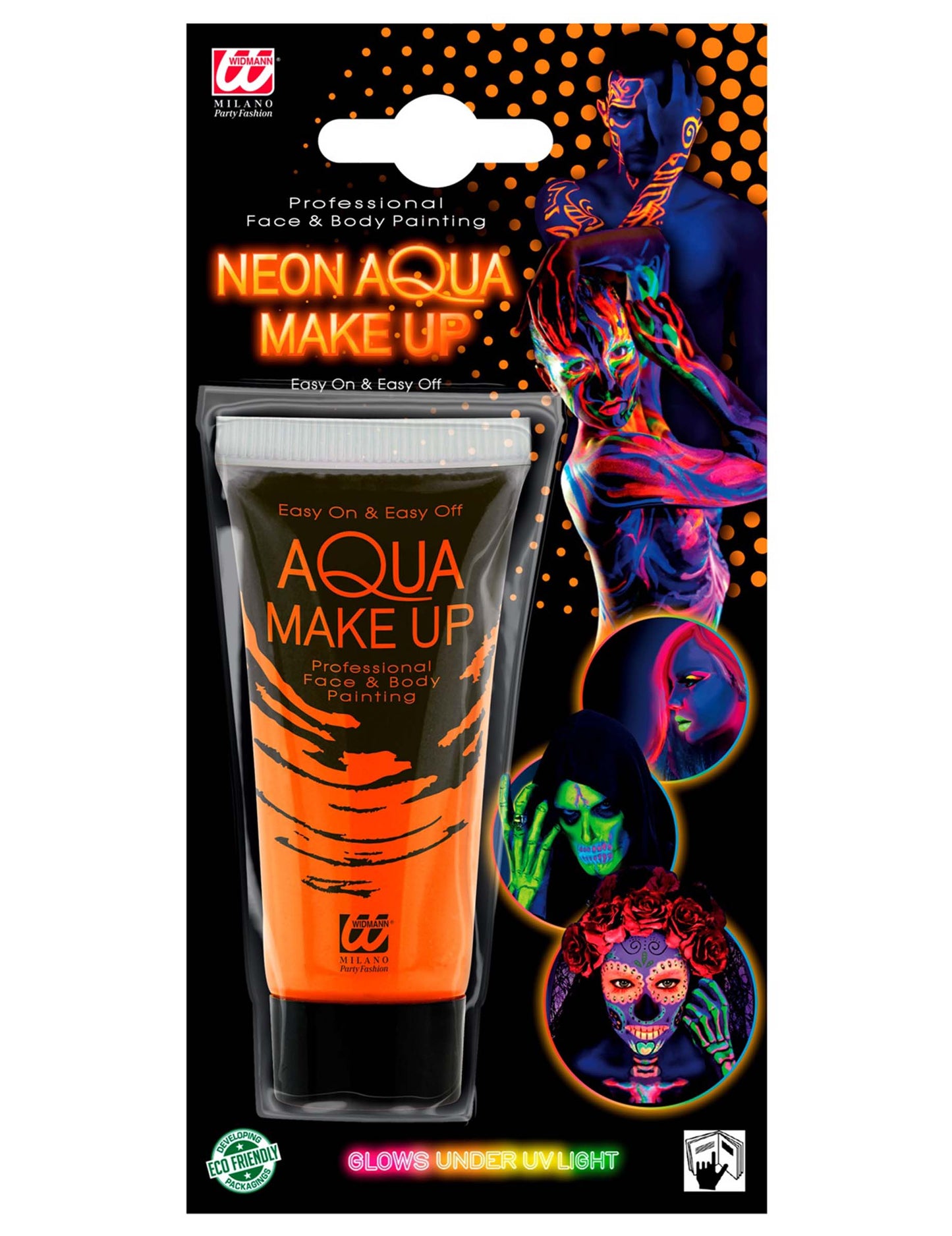 Fluo Orange Neon Makeup 30 ml