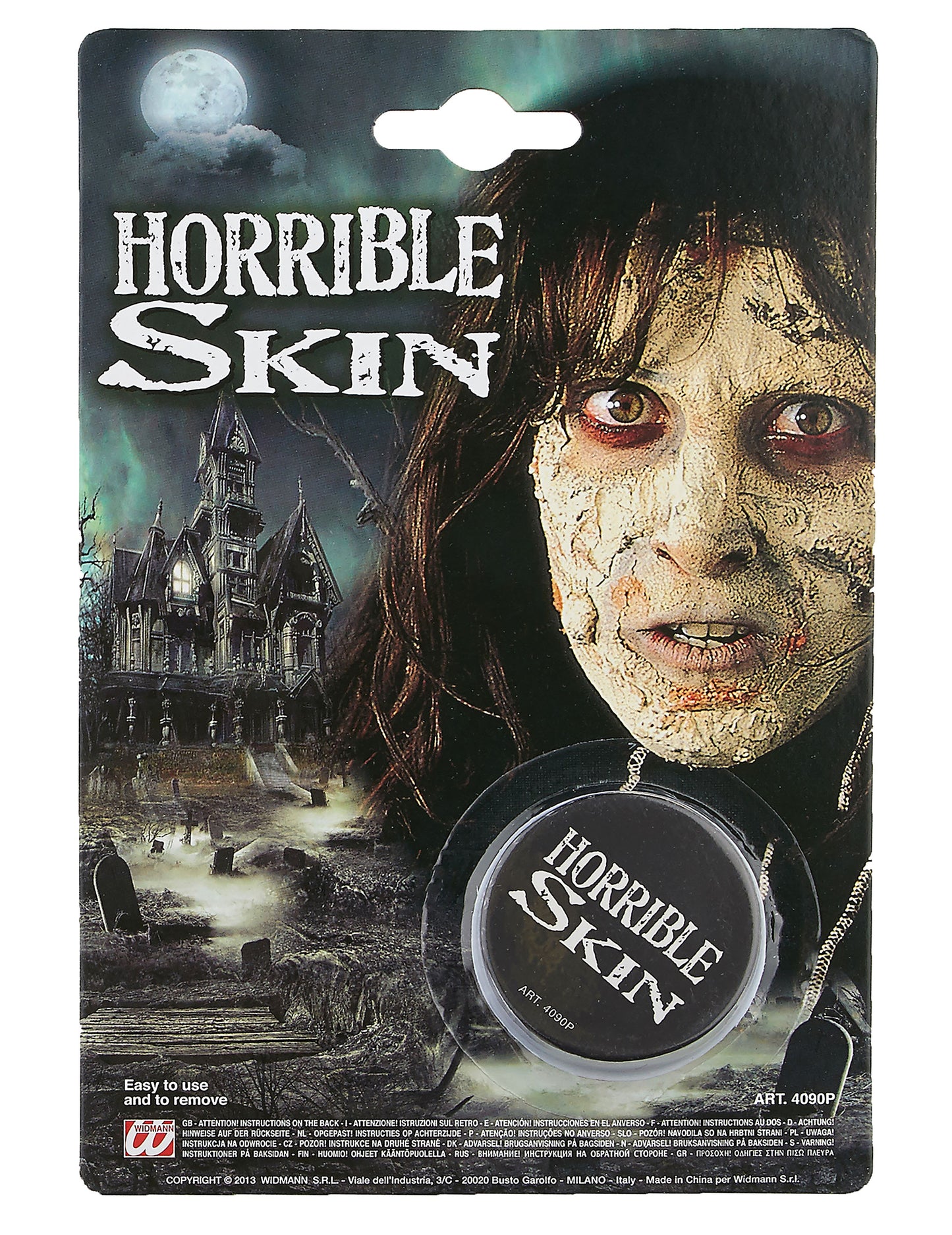 Hrozný make -up kůže 7 ml Halloween