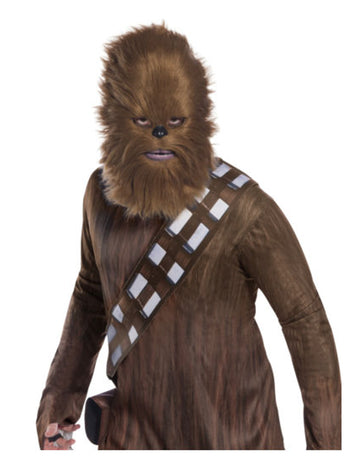 Maska s kožešinou Chewbacca Star Wars Adult