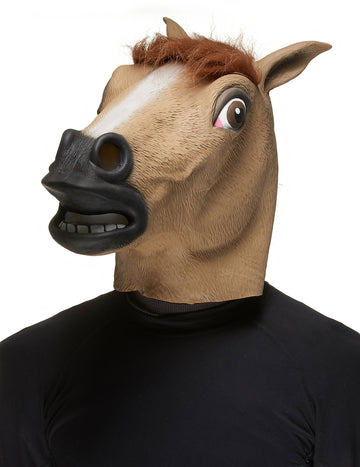 Adult Brown Horse Mask