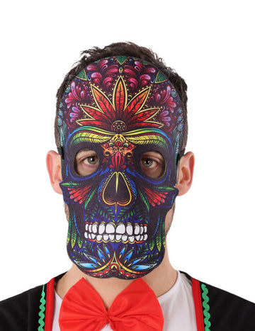 LOS MUERTOS DIA MASK LEATOR Effect a dospělý pociťovat