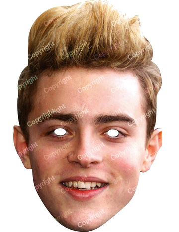 Edward Jedward Cardboard Mask