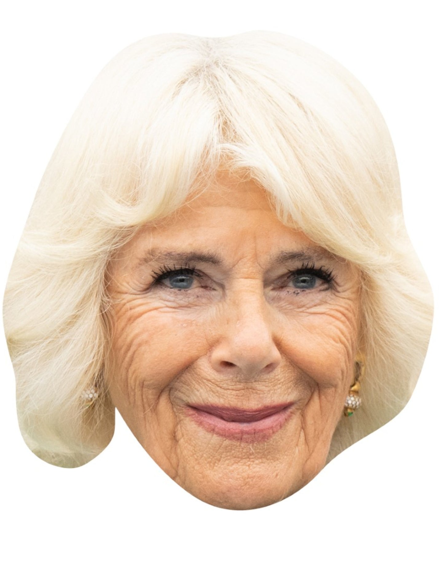 Reine Consort Camilla Cardboard Mask