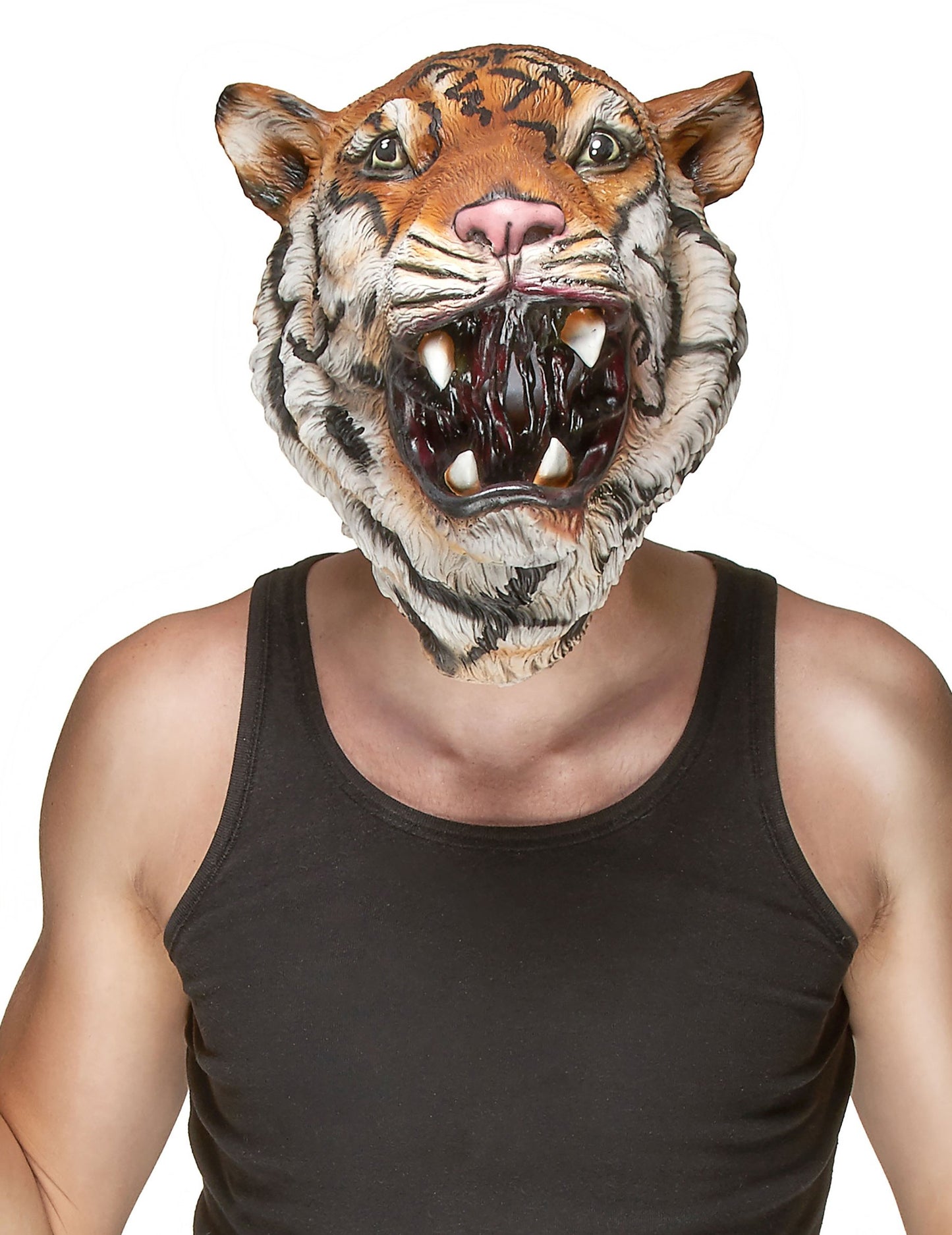 Adult Tiger Latex Mask