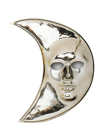 Adult Silver Moon Mask