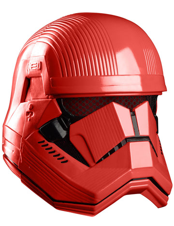 Červená v plné luxusní masce Sith Trooper Adult