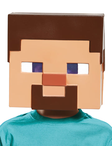 Dětská maska ​​Steve Minecraft