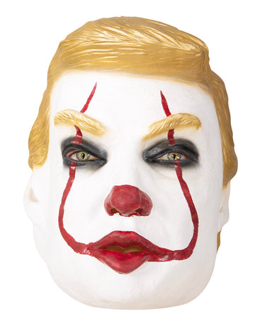 Full Mask Trumpy The Adult Clown