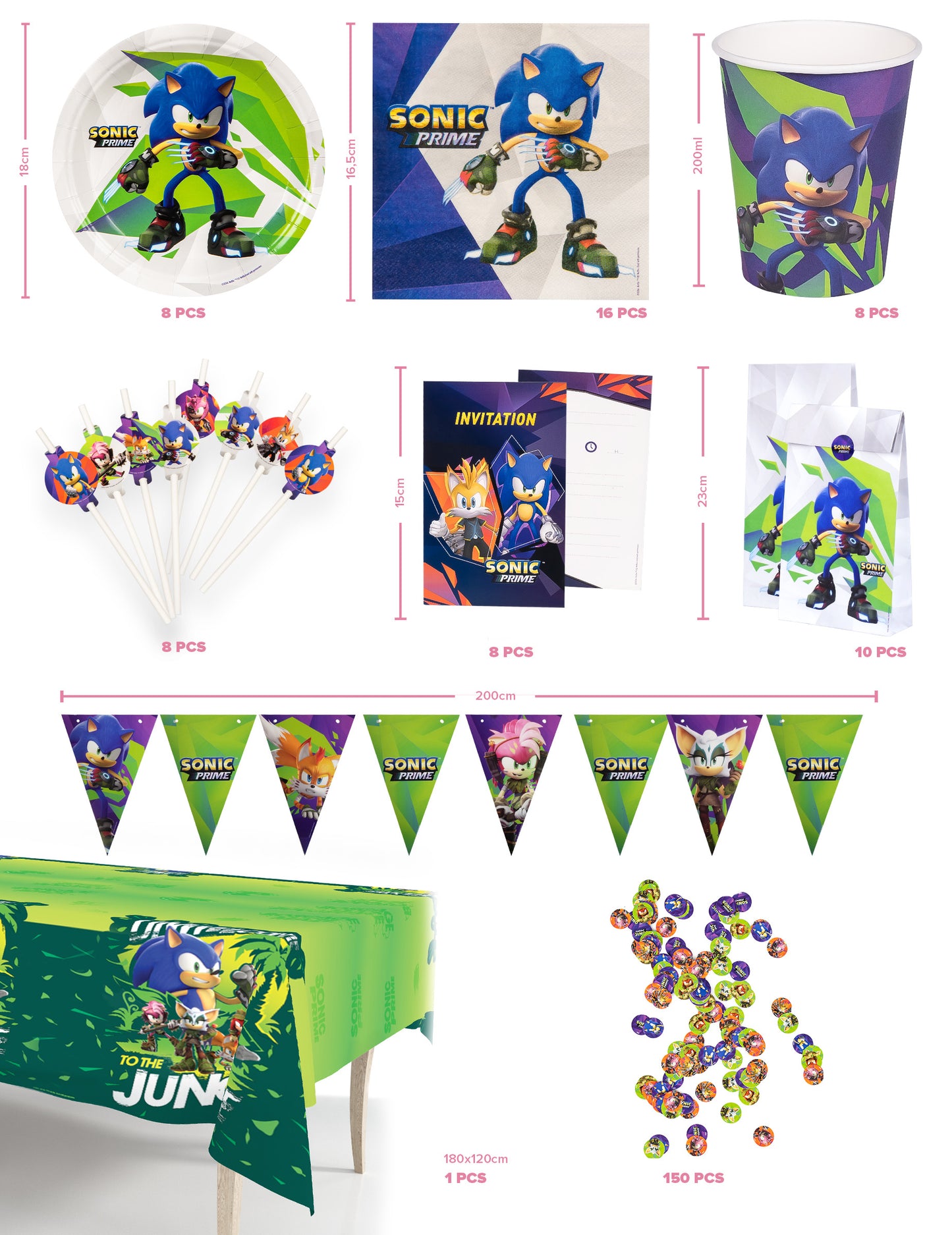 Maxi Sonic Birthday Kit