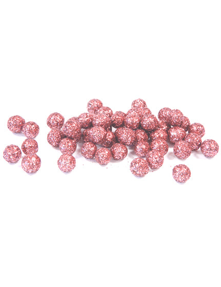 Mini Gold Rose Pink Balls 8 mm 10 g