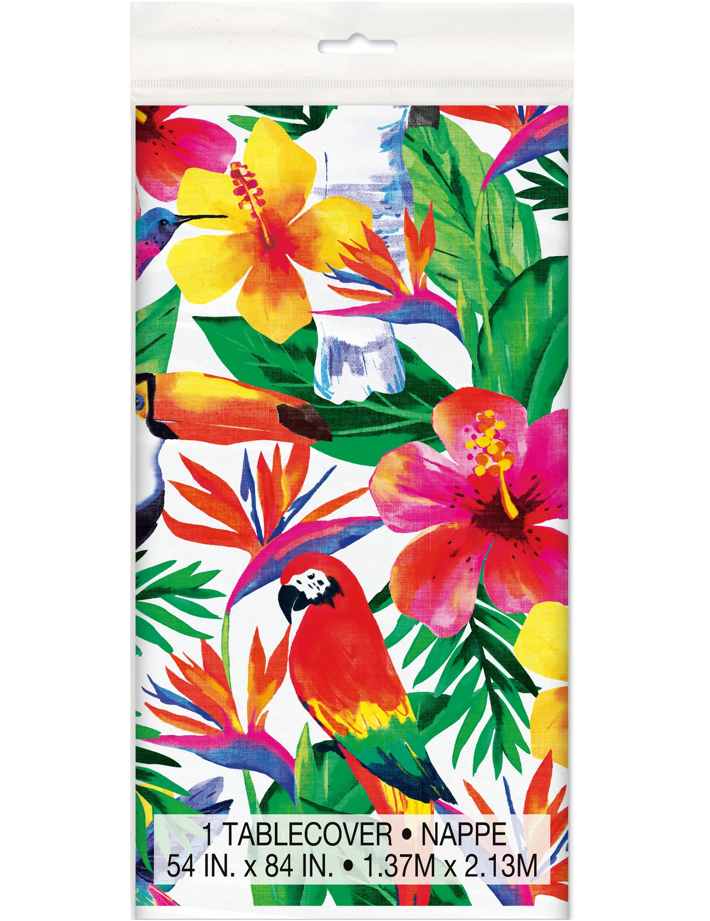 Palm Tropical Plastic ubrus Luau 137 x 213 cm