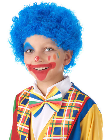 Blue Child Clown paruka