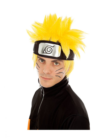 Naruto Shippuden žlutá paruka