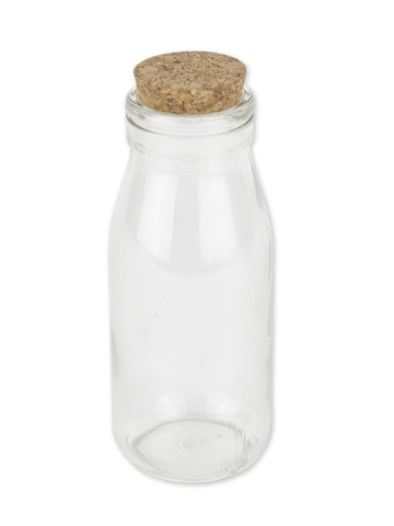 Skleněná láhev s bonbónem s 14,5 cm Cork Cap 250 ml