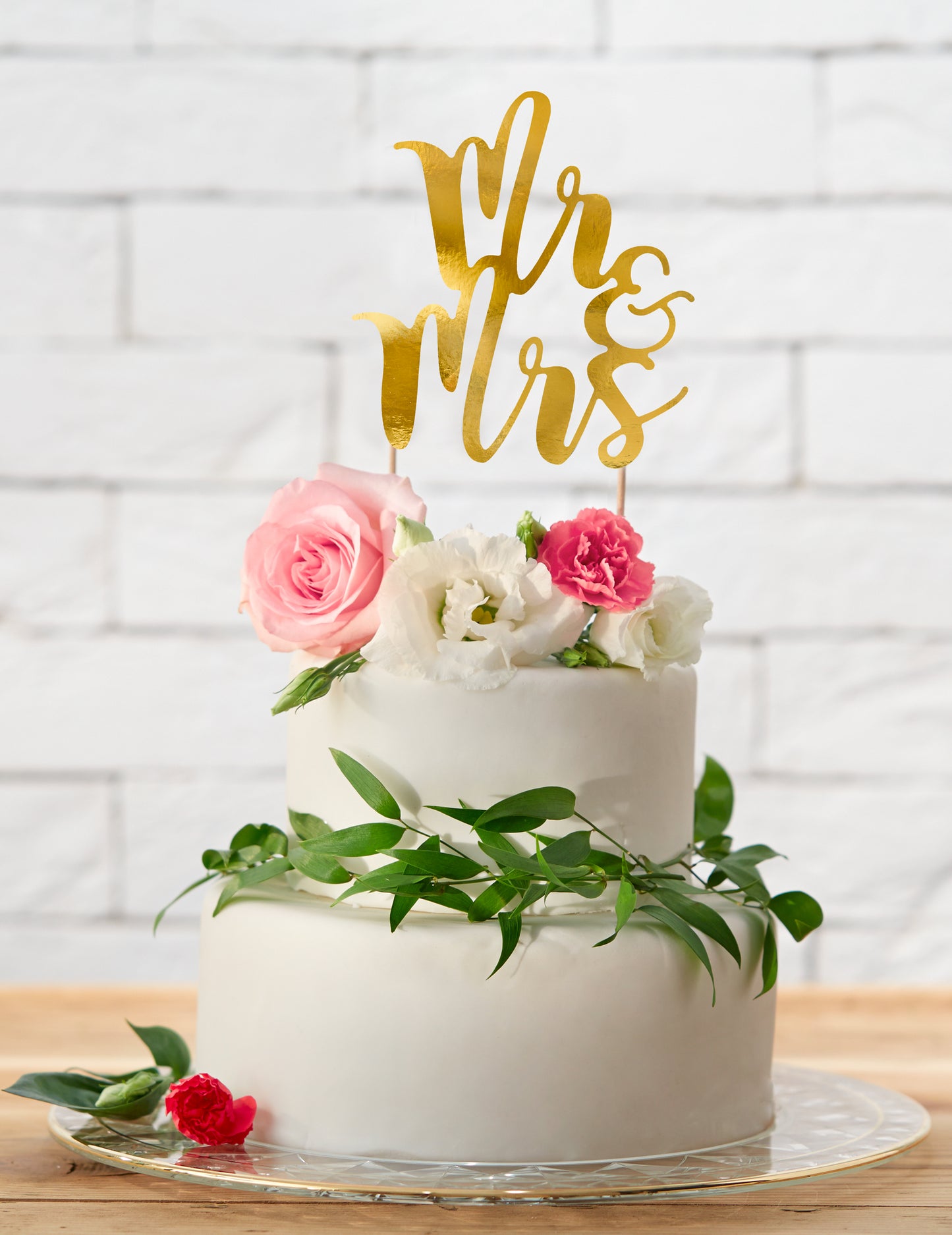 Pan a paní Golden Wedding Cake 25,5 cm