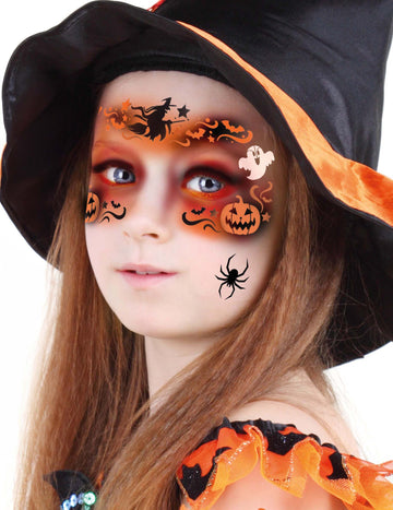 Šťastný Halloweenský make -up zápach