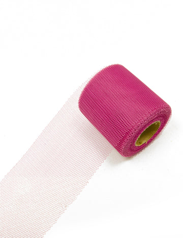 Fuchsia Pink Tulle Roll 20 metrů