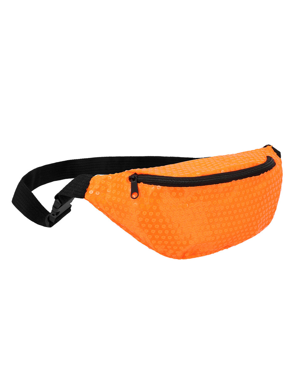 Sac banane orange fluo