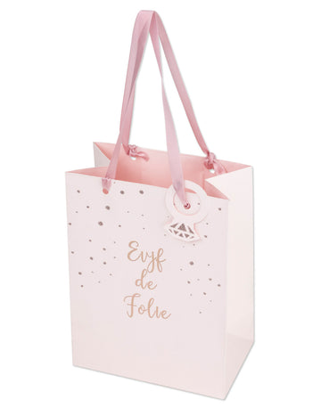 Rose Gold Rose Folia Bag 15 x 20 cm