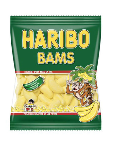 Haribo 120 g banánového bonbónu