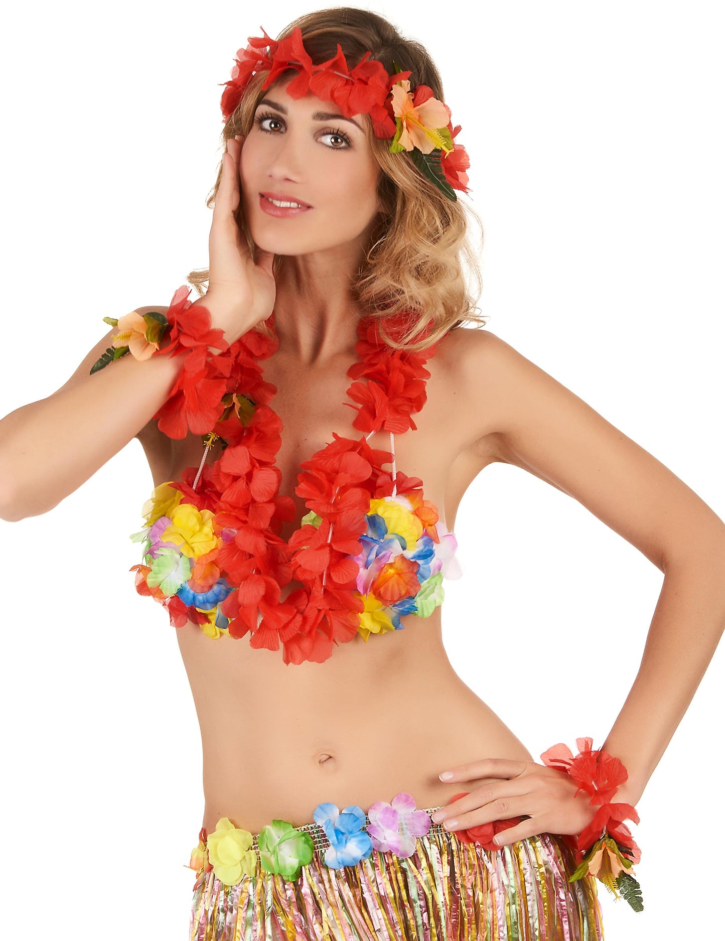 Adult Hawai Floral Set