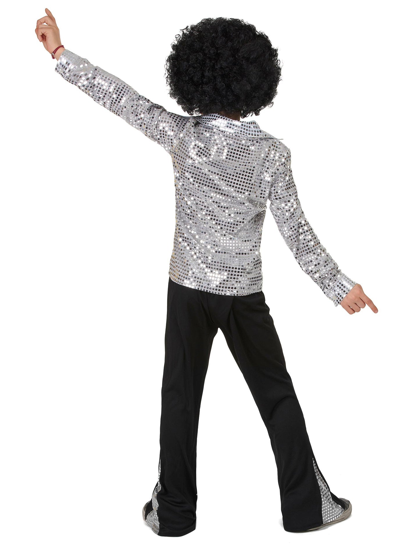 Silver Disco Costume Flicins Boy