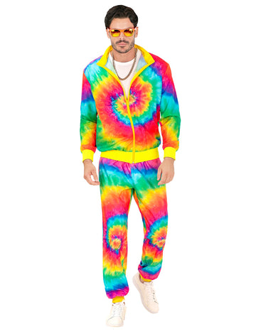 TIE A DYE Fluo Velký dospělý dospělý